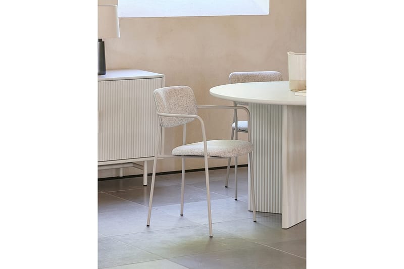 Bano Karmstol - Offwhite - Möbler - Fåtölj & stolar - Matstol & köksstol