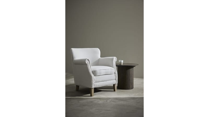 Baron Fåtölj i Tyg - Beige - Möbler - Fåtölj & stolar - Fåtölj