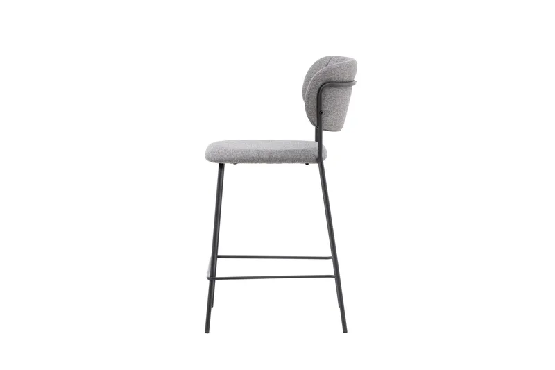 Barstol Bell Matstol Grå Grey - Möbler - Fåtölj & stolar - Barstol & barpall