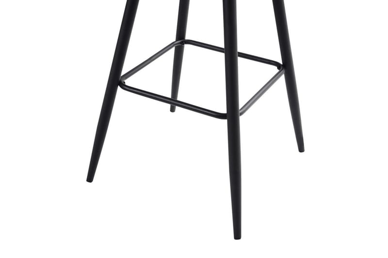 Barstol Casmalia set om 2 Beige/svart - Beige/svart - Möbler - Fåtölj & stolar - Barstol & barpall