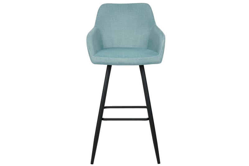 Barstol Casmalia set om 2 Blå-Svart - Blå-Svart - Möbler - Fåtölj & stolar - Barstol & barpall