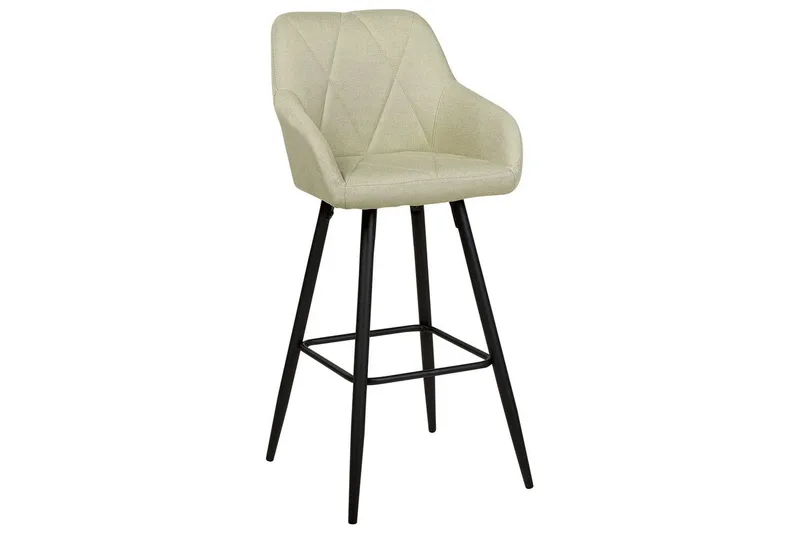 Barstol Darien set om 2 Grön-Svart - Grön-Svart - Möbler - Fåtölj & stolar - Barstol & barpall