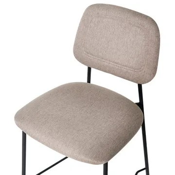 Barstol Duette 2-pack - Beige, svart - Möbler - Fåtölj & stolar - Barstol & barpall