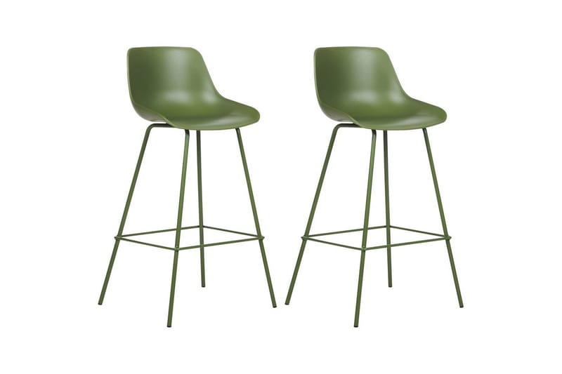 Barstol Emmet set om 2 Grön, Grön