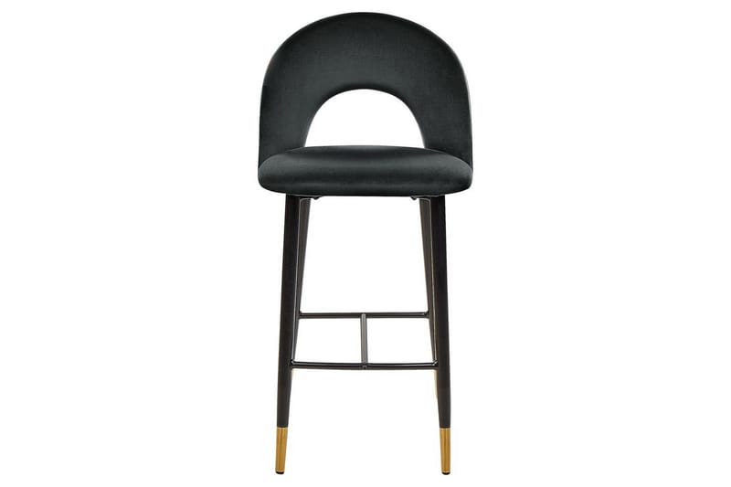 Barstol Falton set om 2 Svart-Guld - Svart-Guld - Möbler - Fåtölj & stolar - Barstol & barpall