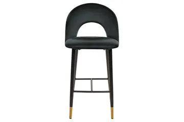 Barstol Falton set om 2 Svart-Guld - Svart-Guld - Möbler - Fåtölj & stolar - Barstol & barpall