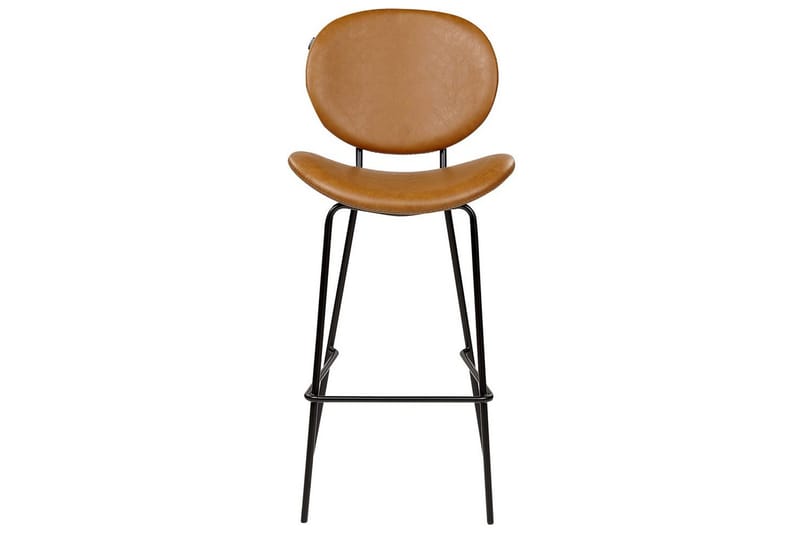 Barstol Luana set om 2 Brun-Svart - Brun-Svart - Möbler - Fåtölj & stolar - Barstol & barpall