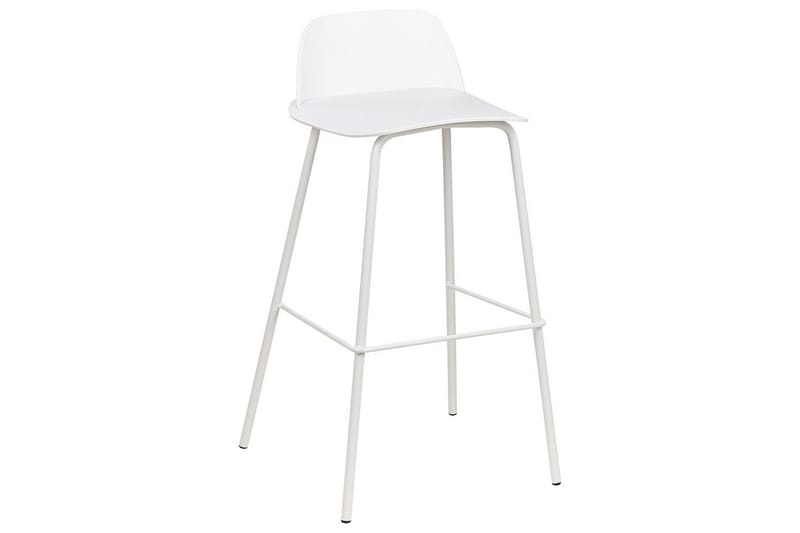 Barstol Mora set om 4 Vit - Vit - Möbler - Fåtölj & stolar - Barstol & barpall