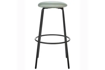 Barstol Morton set om 2 Grön-Svart - Grön-Svart - Möbler - Fåtölj & stolar - Barstol & barpall