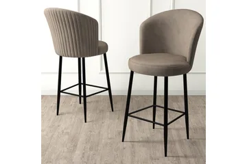 Barstol Redlands Cappuccino / svart - Cappuccino / svart - Möbler - Fåtölj & stolar - Barstol & barpall