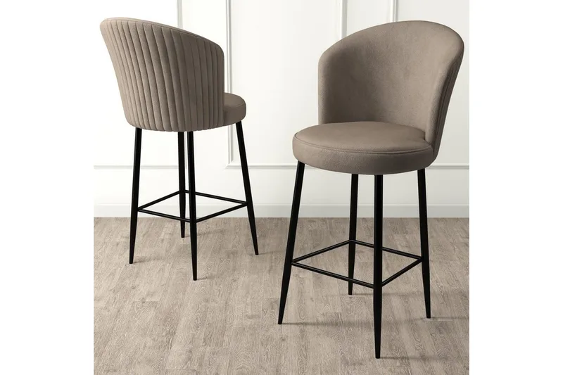 Barstol Redlands Cappuccino / svart - Cappuccino / svart - Möbler - Fåtölj & stolar - Barstol & barpall