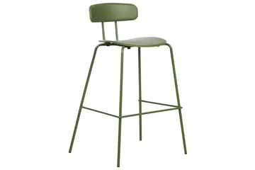 Barstol Sibley set om 2 Grön - Grön - Möbler - Fåtölj & stolar - Barstol & barpall