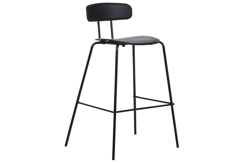 Barstol Sibley set om 2 Svart - Svart - Möbler - Fåtölj & stolar - Barstol & barpall