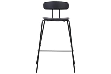 Barstol Sibley set om 2 Svart - Svart - Möbler - Fåtölj & stolar - Barstol & barpall