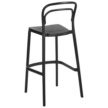 Barstol utomhus Porano - Svart - Möbler - Fåtölj & stolar - Barstol & barpall