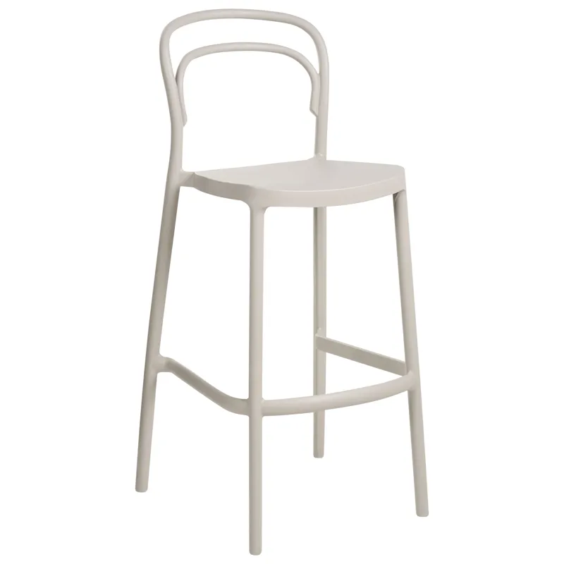 Barstol utomhus Porano - Beige - Möbler - Fåtölj & stolar - Barstol & barpall