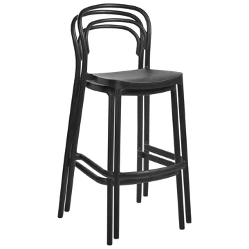 Barstol utomhus Porano - Svart - Möbler - Fåtölj & stolar - Barstol & barpall