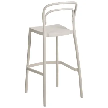 Barstol utomhus Porano - Beige - Möbler - Fåtölj & stolar - Barstol & barpall