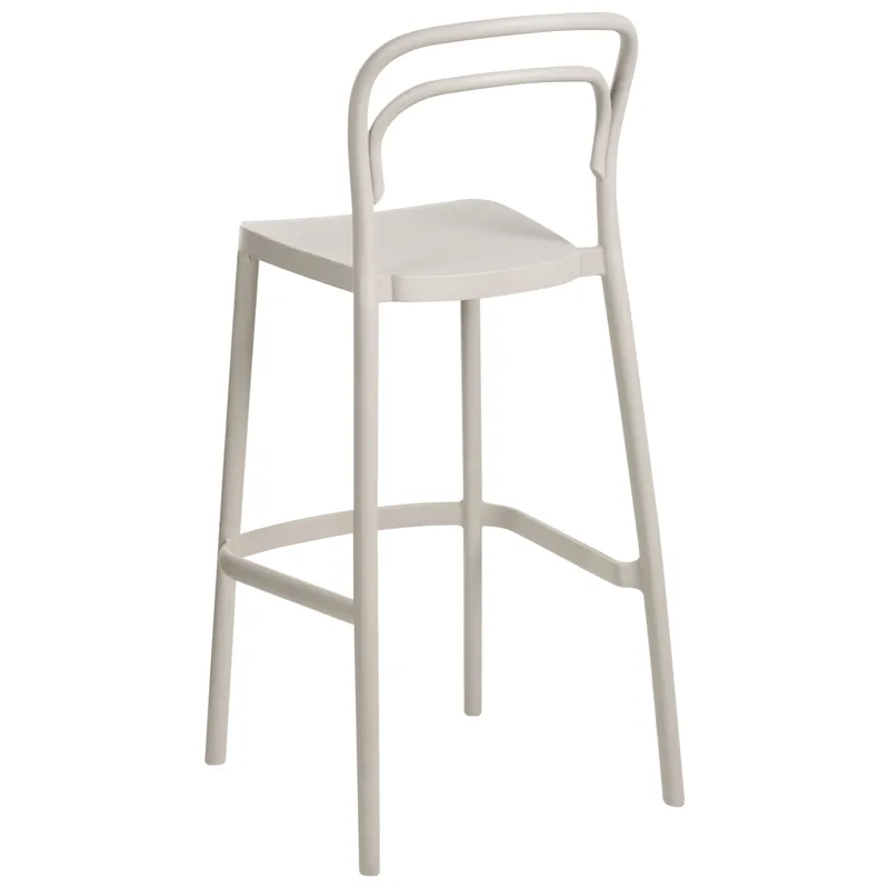 Barstol utomhus Porano - Beige - Möbler - Fåtölj & stolar - Barstol & barpall