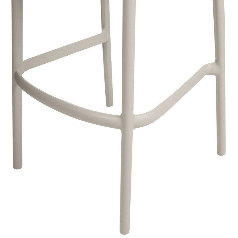Barstol utomhus Porano - Beige - Möbler - Fåtölj & stolar - Barstol & barpall