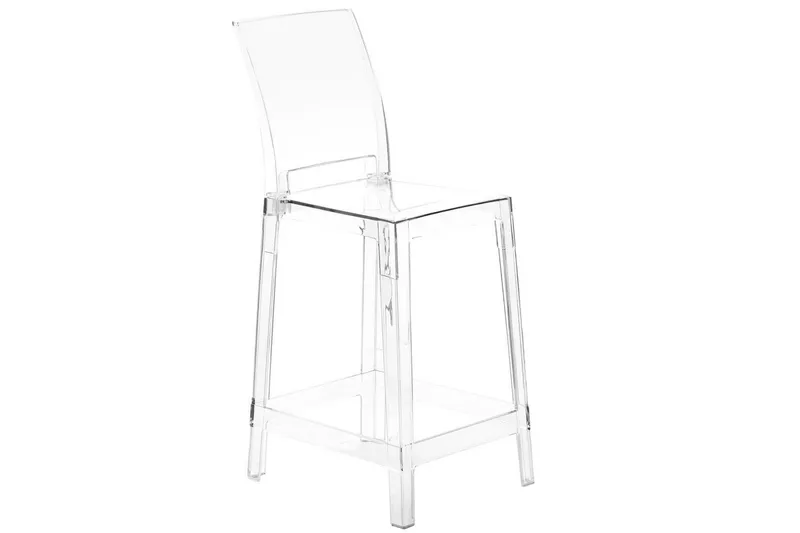 Barstol Wellington set om 2 Transparent - Transparent - Möbler - Fåtölj & stolar - Barstol & barpall