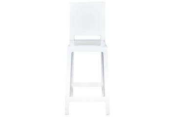 Barstol Wellington set om 2 Vit - Vit - Möbler - Fåtölj & stolar - Barstol & barpall