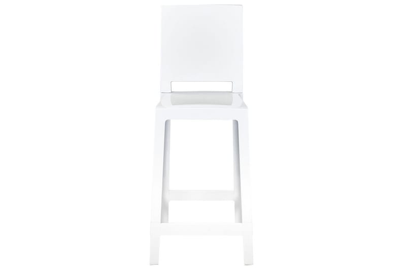 Barstol Wellington set om 2 Vit - Vit - Möbler - Fåtölj & stolar - Barstol & barpall