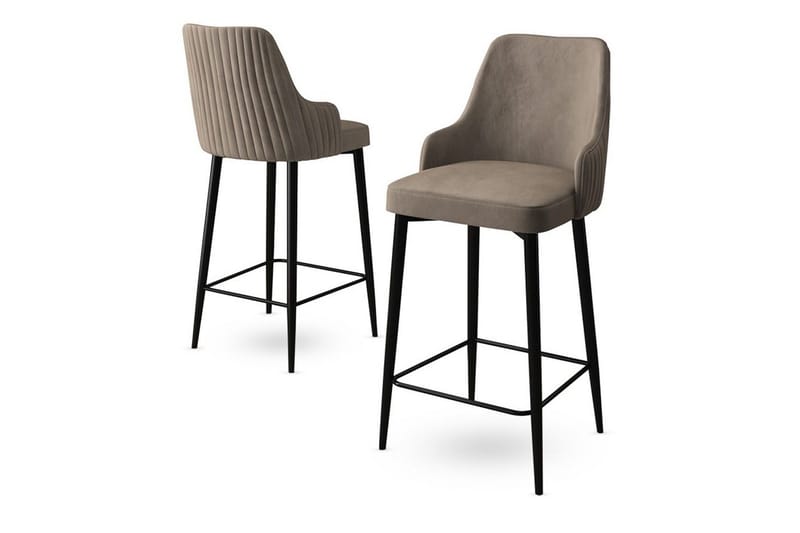 Barstol Ydra Cappuccino / svart - Cappuccino / svart - Möbler - Fåtölj & stolar - Barstol & barpall