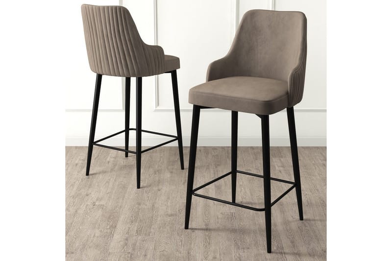 Barstol Ydra Cappuccino / svart - Cappuccino / svart - Möbler - Fåtölj & stolar - Barstol & barpall