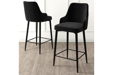 Barstol Ydra Svart - Svart - Möbler - Fåtölj & stolar - Barstol & barpall