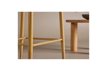 Barstol Plaza - Natur/Mörkgrå - Möbler - Fåtölj & stolar - Barstol & barpall