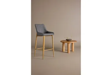 Barstol Plaza - Natur/Mörkgrå - Möbler - Fåtölj & stolar - Barstol & barpall