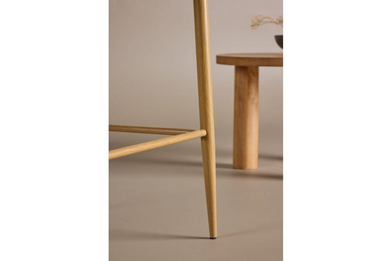 Barstol Plaza - Natur/Mörkgrå - Möbler - Fåtölj & stolar - Barstol & barpall