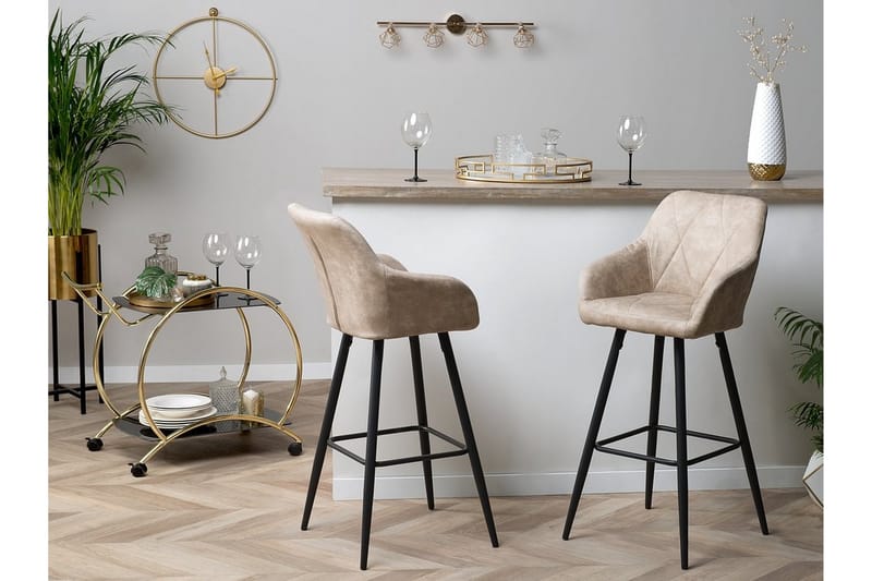 Barstol Darien 41 cm - Beige - Möbler - Fåtölj & stolar - Barstol & barpall