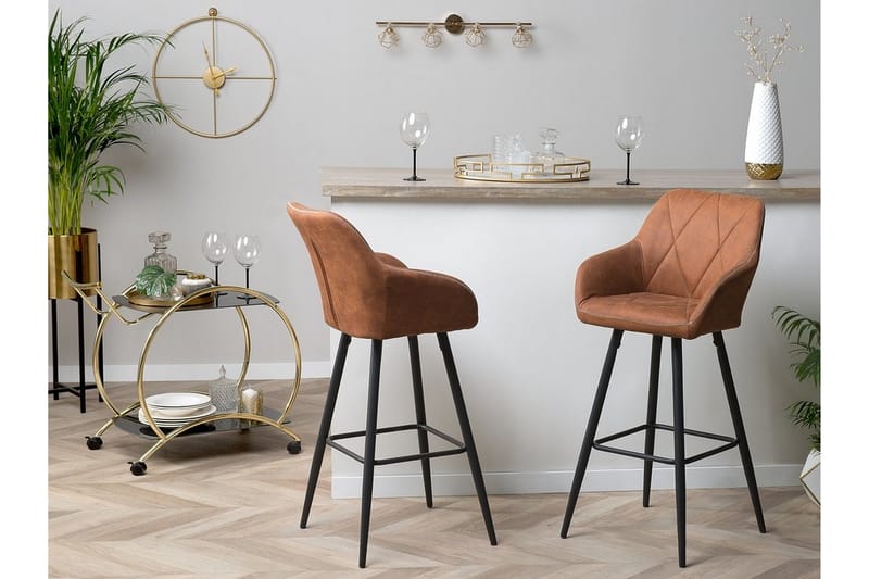 Barstol Darien 41 cm - Brun - Möbler - Fåtölj & stolar - Barstol & barpall