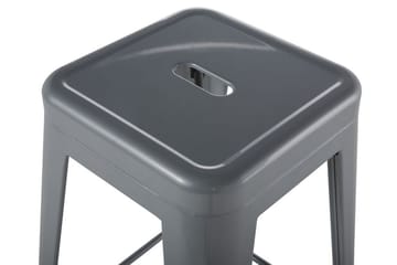 Barstol Floriani 2-Pack - Grå - Möbler - Fåtölj & stolar - Barstol & barpall