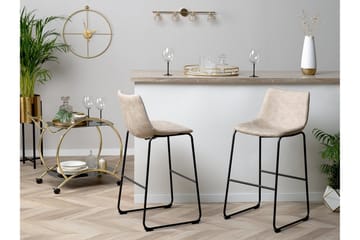 Barstol Franks 46 cm - Beige - Möbler - Fåtölj & stolar - Barstol & barpall