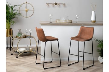 Barstol Franks 46 cm - Brun - Möbler - Fåtölj & stolar - Barstol & barpall