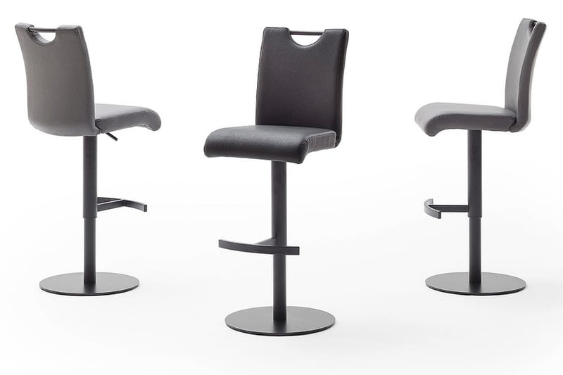Barstol Lefler - Svart - Möbler - Fåtölj & stolar - Barstol & barpall
