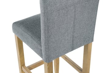 Barstol Madison 2 st 42 cm - Grå - Möbler - Fåtölj & stolar - Barstol & barpall