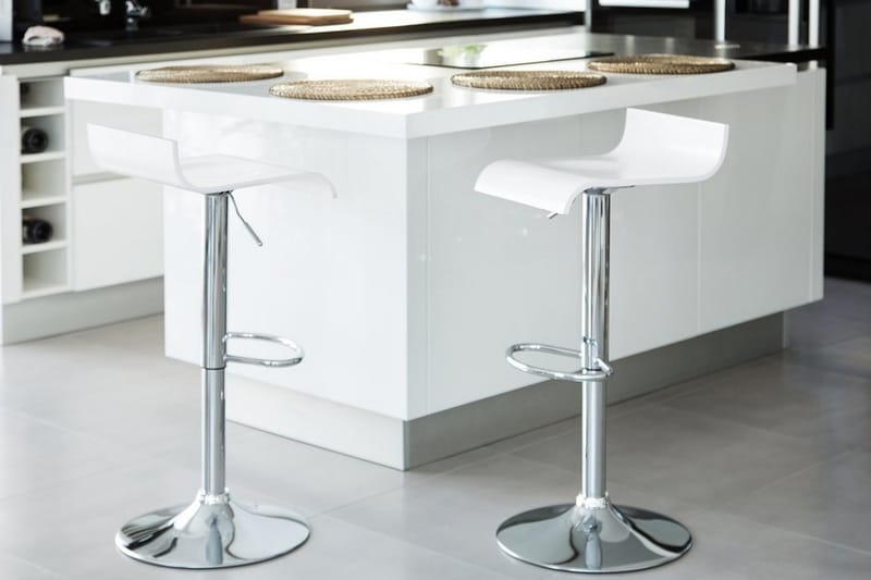 Barstol Valencia 42 cm - Vit - Möbler - Fåtölj & stolar - Barstol & barpall