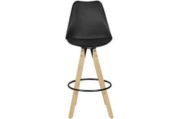 Barstolar Eschberger 2-pack - Svart/Brun - Möbler - Fåtölj & stolar - Barstol & barpall