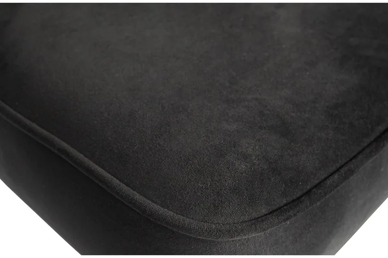 Bastien Barstol 80 cm - Sammet/Svart - Möbler - Fåtölj & stolar - Barstol & barpall