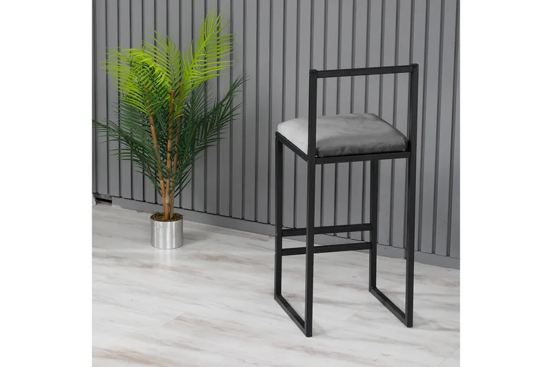 Bitanya Barstol - Mörkgrå - Möbler - Fåtölj & stolar - Barstol & barpall