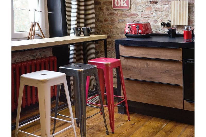 Cabrillo Barstol 36 cm - Svart - Möbler - Fåtölj & stolar - Barstol & barpall