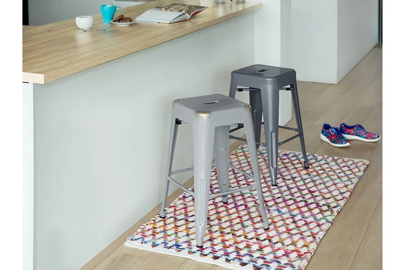 Cabrillo Barstol 40 cm - Silver - Möbler - Fåtölj & stolar - Barstol & barpall