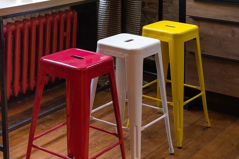 Cabrillo Barstol 42 cm - Gul - Möbler - Fåtölj & stolar - Barstol & barpall