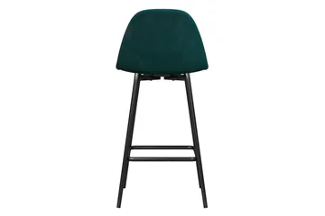 Calvin Barstol Grön/Sammet - Dorel Home - Möbler - Fåtölj & stolar - Barstol & barpall