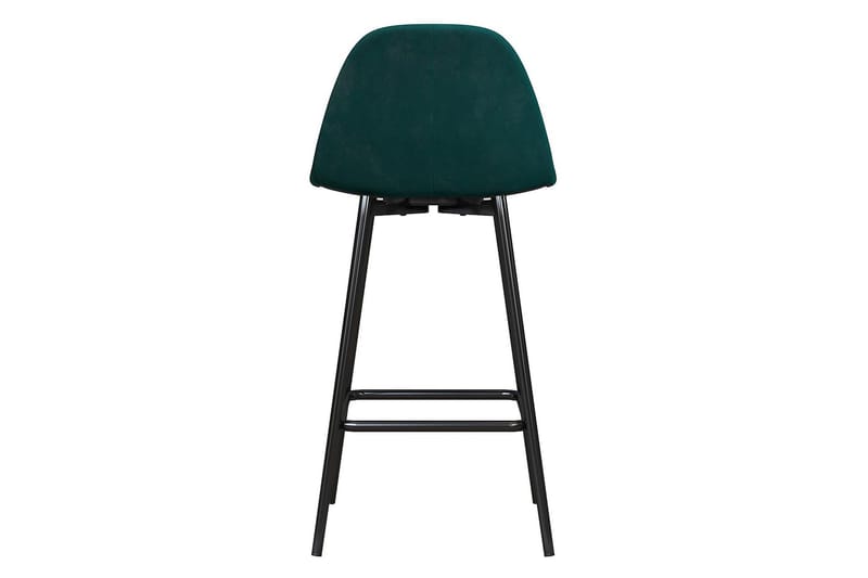 Calvin Barstol Grön/Sammet - Dorel Home - Möbler - Fåtölj & stolar - Barstol & barpall