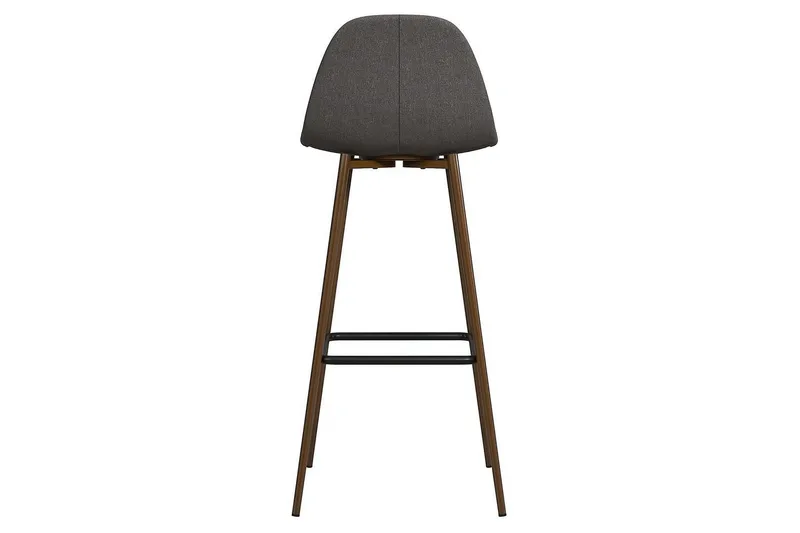 Copley Barstol Mörklinnegrå - Dorel Home - Möbler - Fåtölj & stolar - Barstol & barpall